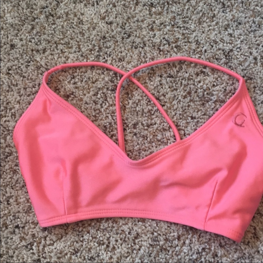 Coral Kovey bikini top